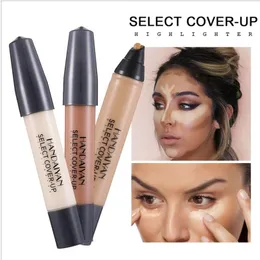 HANDAIYAN Liquid Concealer Stick Scars Acne Cover Smooth Full Coverage Foundation Makeup Face Eye Dark Circles Corrector