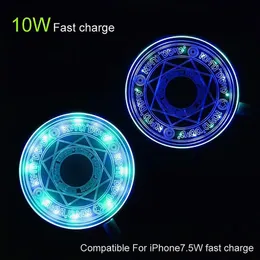 Quality 10W Fast Qi Wireless Chargers for iPhone 12 11 Pro Xs Max X Xr Charging Pad Universal Phone Charger with Retail Package