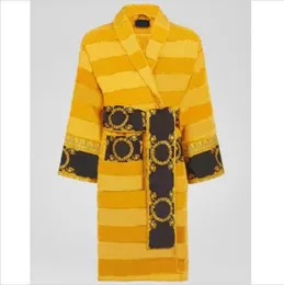 versages vercaces Brand designer sleepwear gowns bathrobes unisex 100 cotton night robe good quality robe luxury robe breathable elegant women
