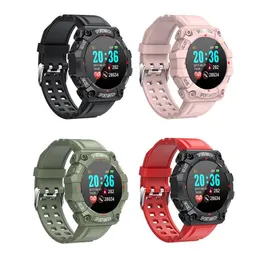 FD68 FD68S Inteligentny Zegarek Bransoletka Opaski Kolor Ekran Bluetooth Zadzwoń Smartwatch Mężczyźni Ciśnienie krwi Kobiety Wodoodporny Sportowy Tracker na Smartphone