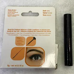 Populära ankomst Eyelash Adhesives Eye Lash Lim Brush-On Vitaminer Svart / 5G Förpackning Makeup Tool