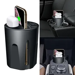 696 CN9 QI Wireless Cup Gniazdo Szybki ładowanie 3.0 Uchwyt / Stojak Fast Charger Pad Apple iPhone dla Samsung dla Huawei LG