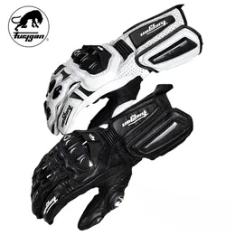 Motorrad-Leder-Carbonfaser-Handschuhe Furygan Cross-Country-Mountainbike-Motorrad-Fahrer 211124