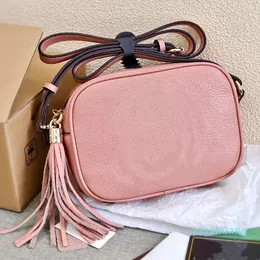 Tasarımcı-Yüksek Kalite Moda Püskül Omuz Çantası Düz ​​Crossbody Deri Çanta Lüks Omuzlar Çantalar Mini Çapraz Vücut Cüzdan