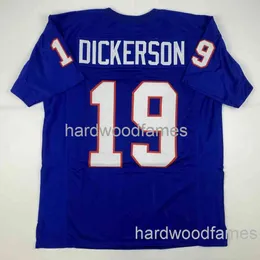 CUSTOM ERIC DICKERSON SMU Blue College Stitched Football Jersey ADD ANY NAME NUMBER