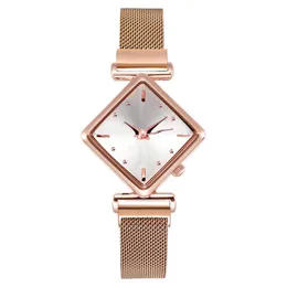 Ladies Watch Simple Square Women Watches Dial Bracelet 35mm Boutique Wristband Fashion Business Style Gift for Girlfriend Montre De Luxe Girl Wristwatch