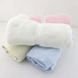 Koce Swaddling Baby Koc bawełniany Super Miękkie Kids Miesiąc Born Swaddle Infant Wrap W Kąpiel Ręcznik Dziewczyna Chłopiec Wózek Okładka Inbakeren