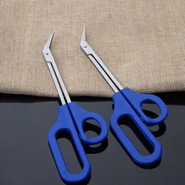 2021 20cm Long Reach Easy Grip Toe Nail Toenail Scissor Trimmer for disabled Cutter Clipper Pedicure Trim tool