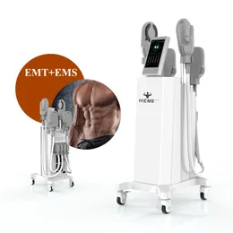 HIEMT EMS shpaer slimming machine body shaping and fat reduction deivce electric stimulation 7 tesla HIEMS double shaping effect air cooling system good feedback