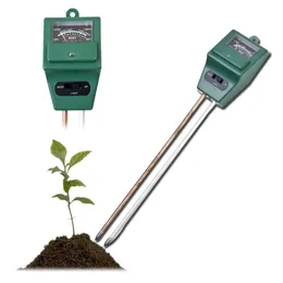 PH Tester Soil Detector Water Moisture Humidity Light Test Meter Sensor For Garden Plant Flower Crop 3 In 1