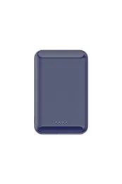 Custom Logo Design Wireless Power Bank for iPhone 12 Portable Charge Mini Qi Charger 5000 mah Magnetic Powerbank Multi 15W OEM