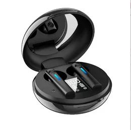 Tws T15 Fone Bluetooth 5,0 Wireless Mini Tragbare Kopfhörer Nette Kopfhörer Drahtlose Lade Fall Led-anzeige Ohrhörer Mit Spiegel
