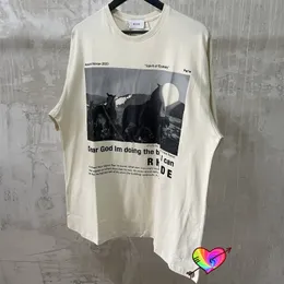 Casual Dream Short Sleeve T-shirt Men Women High Quality Grey Picture Graghic Tee Oversize Tops Vintage 1:1 Terry