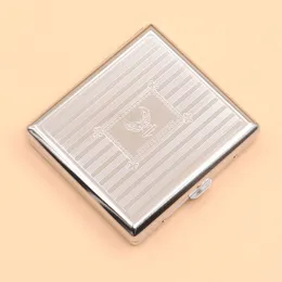 양각 된 새겨진 안티 압축 담배 케이스 고품질 독점적 인 디자인 휴대용 담배 저장 상자 혁신적인 디자인 보호 쉘 흡연