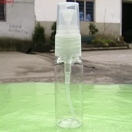 Högkvalitativ 20 ml transparent plastsprayflaskefyllningsbar parfympetet med pumpa qty