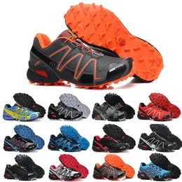 Nyaste Zapatillas Speedcross 3 Casual Running Skor Män Speed ​​Cross Walking Outdoor Sport Vandring Athletic Sneakers Storlek 40-46 H19