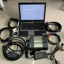 V2014-12 MB STAR C3 Multiplexer mit Software-Installation, Laptop D630 PC 4G SD Connect C3 Auto-Diagnosetool, einsatzbereit