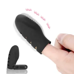 Massage objekt uppgradera mini finger vibrator vibrerande massager vagina stimulering g-spot vuxen klitoris stimulator sexiga leksaker för kvinnor