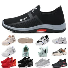 B6RV shoes men casual Comfortable running A deeps breathablesolid grey Beige women Accessories good quality Sport summer Fashion walking shoe 24