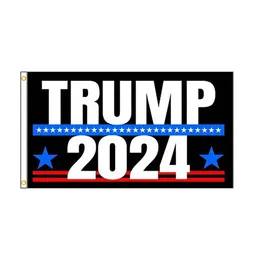 90x150cm 3x5 fts American Trump Flag 2024 Election maga wholesale factory price 100% Polyester