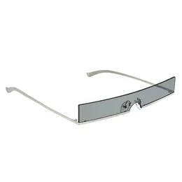 Gafas de sol polarizadas Hipster para mujer, gafas cuadradas geométricas con marco de Metal pequeño, gafas de sombra, nuevo estilo