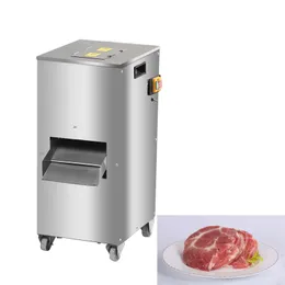 Haushalt Fleisch Schneiden Maschine Kommerziellen Edelstahl Automatische Fleisch Slicer Shred Cutter Würfeln Maschine 200 KG/STD 1800 W