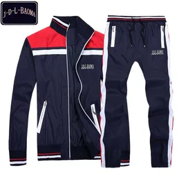 Spring Autumn Men TrackSuits Polo Bluza haftowa koni haft jogger sportowy garnitur męski Zestaw sportowy plus rozmiar M-2xl 2023 Trend mody