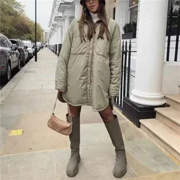 PUWDカジュアルな女性ルース薄いフリースシャツジャケット春のファッションレディース暖かいボタンのwemen hemesシック特大コート210818