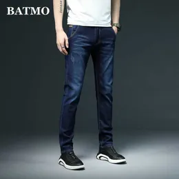 Batmo arrivo jeans slim elastici di alta qualità da uomo, jeans skinny da uomo, jeans grigi da uomo, taglie forti 28-40 Y809 210622