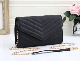 Schwarze Taschen, hochwertige Damen-Handtaschen, Damen-Verbund-Tragetasche, PU-Leder, Clutch-Schulter, weibliche Geldbörse