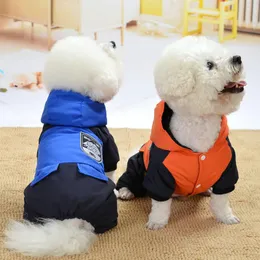 Odzież psa zimowy kombinezon na ubrania Yorkshire Terrier Windbreaker Parka Trajecito Perro Invierno Korean Ciepła kurtka