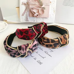 Estilo misturado Mulheres Headband Elastic Hairband Cabelo Acessórios para meninas Nenhum deslizamento Fique na banda de cabeça de cabeça knotted para mulheres