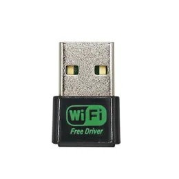 ミニWiFiアダプター無料ドライバー150Mbps USB W-IFIレシーバー2.4GワイヤレスネットワークカードIEEE 802.11b / g / n RE-1513b