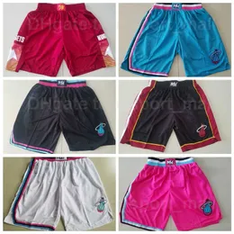 Tyler Herro Basketball Sport Shorts Wear Sweatpants Bam Ado Goran Dragic Kendrick Nunn Jamal Murray Gordon Dikembe Mutombo Black Blue White Man