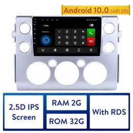 سيارة دي في دي لاعب السيارات الوسائط المتعددة لعام 2007-2018 تويوتا FJ كروزر الروبوت 8-Core GPS Navigatiesystech بلوتوث WiFi Achteruitkijkspiegel