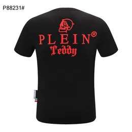 PLEIN BEAR T SHIRT Mens Designer Tshirts Brand Clothing Rhinestone Skull Men T-shirts Classical High Quality Hip Hop Streetwear Tshirt Casual Top Tees PB 11243