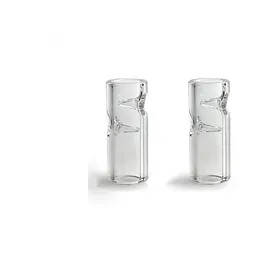 2021在庫販売ガラスフィルタープラロールムーンロックダンクウッドパッキーププラロールコーンジョイントヒントのためのガラスのヒント