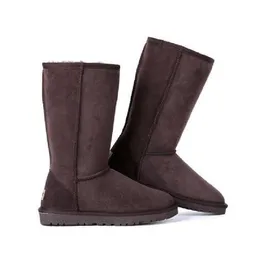 Vente chaude AUS classique grand U5815 femmes bottes de neige en peau de mouton cachemire garder des bottes au chaud avec sac à poussière cad 5815G