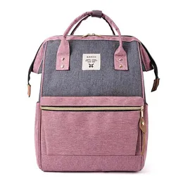 韓国風オックスフォードバックパック女性Plecak Na Laptopa Damski Mochila Para AdoleSteres School Bags 10代の少女210911