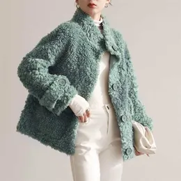 Oftbuy мода роскошь зимняя куртка женская реальная меховая пальто вязание шерстяной воротник воротник толщиной теплой верхней верхней одежды марка 21110