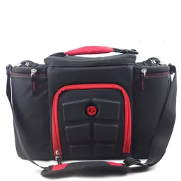 Multi-use sport bärbar gym ryggsäck axel fitness väska utomhus resa Bagpack duffel sneaker väska hålla mat cool eller varm Q0705