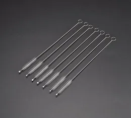 1000pcs 175mm 200mm 240mm Stainless Steel Nylon Straw Cleaning Brush Drinking Pipe Tube Cleaner Baby Bottle Clean Tool Wholesale