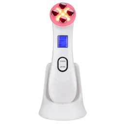 Facial Mesotherapy IPL Machine Electroporation RF Radio Frequency LED Photon Skin Care Beauty Device Face Lifting Tighten Wrinkle Removal