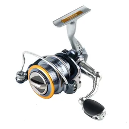 Surf Casting Fishing Reel Spinning Fishing Reel 8+1BB Gear Ratio 5.1:1 Aluminium Handle Carp Steering Wheel Spinning Reel