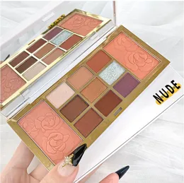 Honey Beauty Get It Together Lidschatten-Palette mit 11 pigmentreichen Rouge-Highlight-Concealern, pigmentreicher Farbe mit samtiger Textur, vielseitigen rosigen, neutralen Farbtönen