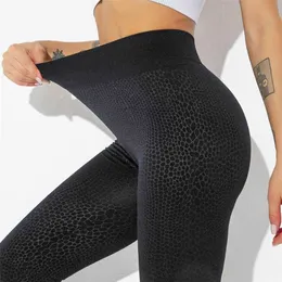 Leopard Tryckta Leggings Kvinnor Gym Fitness Varma Leggins Push Up Winter Sport Legging Ladies Tummy Control Workout Legins Kvinna 211130