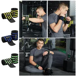 Handledsstöd 1pc sport Gym Power Training Bracers Wristentlyfting Protector Pressure Cuff Handband Bands Wrap Wind Belts Män kvinnor