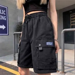 shorts women pantalones donna biker streetwaer booty vetement short femme dark hiphop dropping clothing spodenki damskie 210722