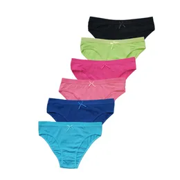 Funcilac 5 st / set Kvinnors trosor Everyday Style Bomull Kvinna Underkläder Briefs Underkläder Knickers för Kvinnor Ladies Flickor Soft Y0823