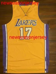 Maglia da basket Andrew Bynum cucita al 100% Mens Women Youth Numero personalizzato Nome maglie XS-6XL